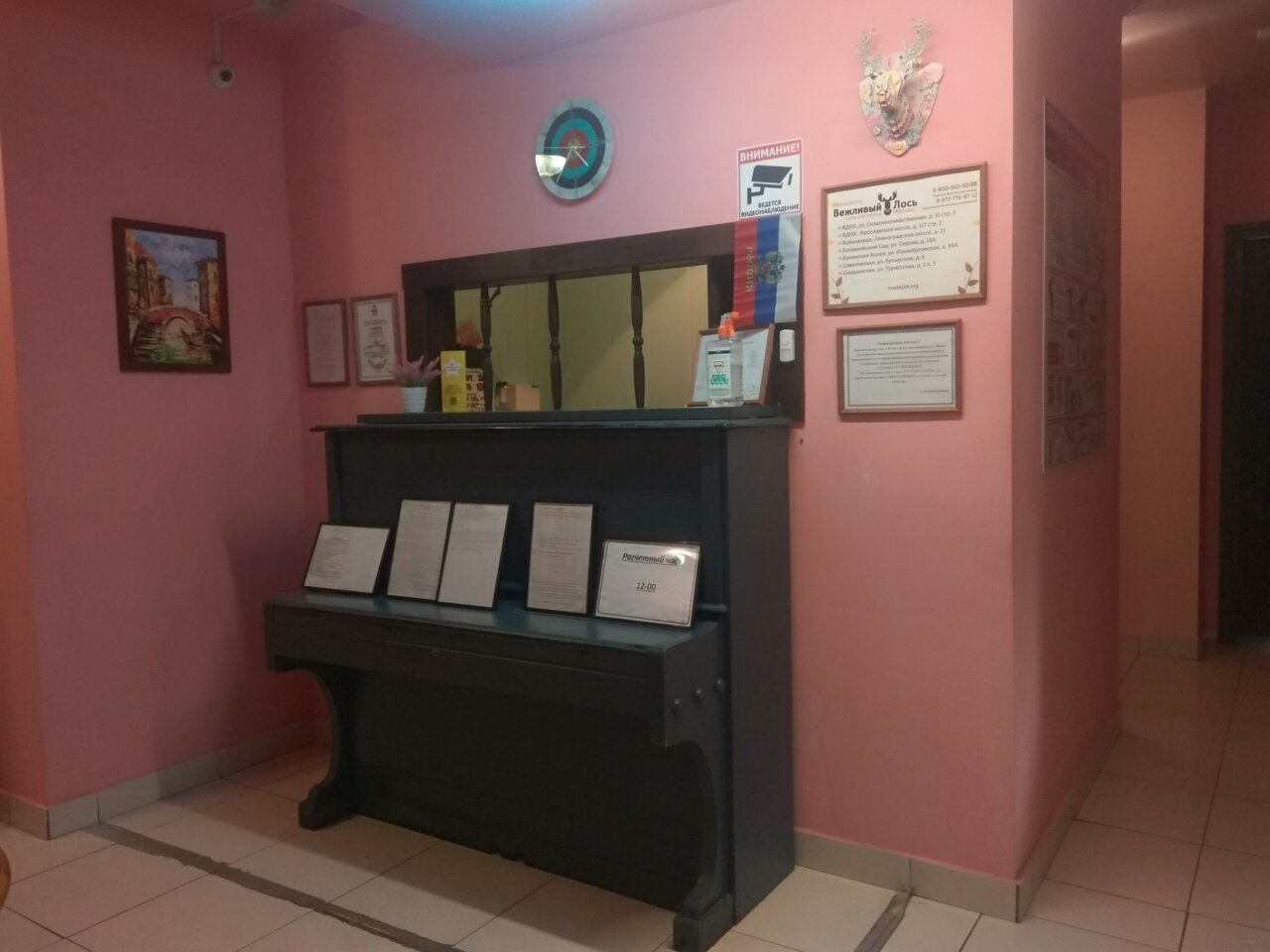 Гостиница Вежливый Лось на Ботаническом саду Москва-48