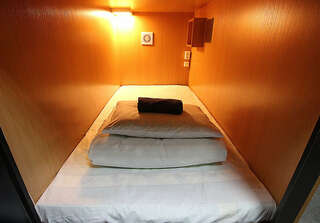 Гостиница Вежливый Лось на Ботаническом саду Москва Капсула-2