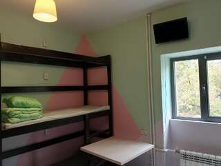 Гостиница Вежливый Лось на Ботаническом саду Москва Кровать в общем номере для мужчин-2